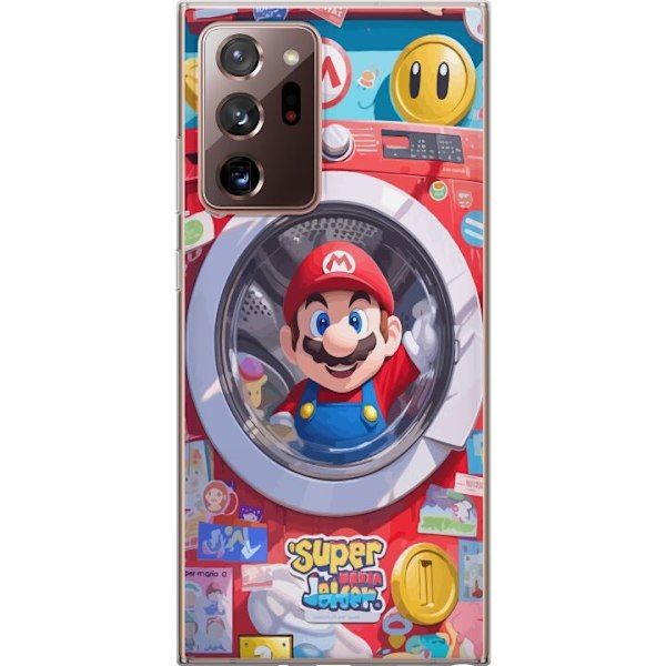 Samsung Galaxy Note20 Ultra Gennemsigtig cover Mario