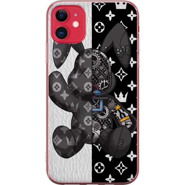 Apple iPhone 11 Genomskinligt Skal LV Bunny