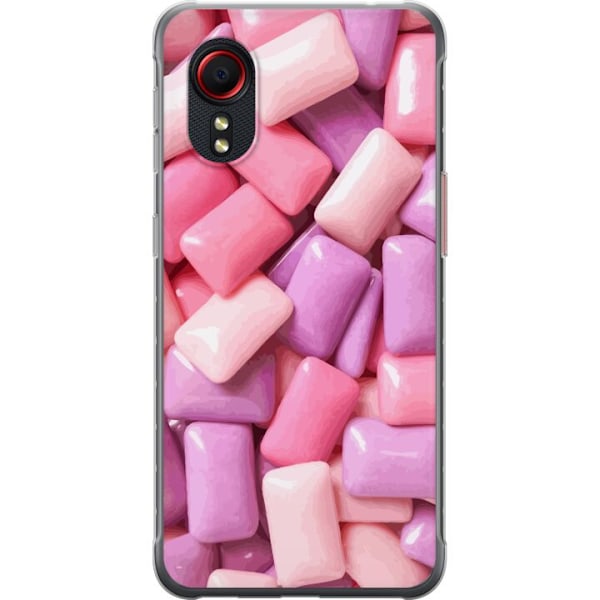 Samsung Galaxy Xcover 5 Gennemsigtig cover Tyggegummi
