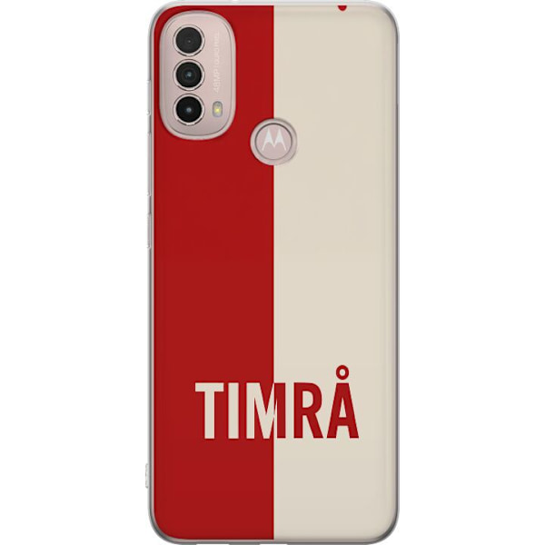 Motorola Moto E40 Gennemsigtig cover Timrå - Hockey