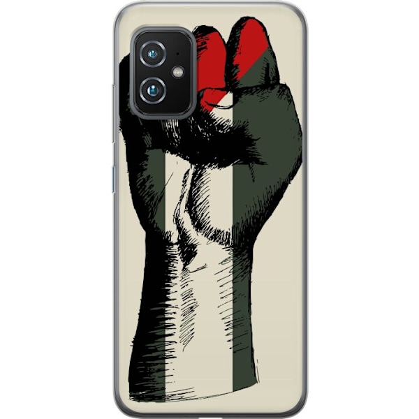 Asus Zenfone 8 Gjennomsiktig deksel Hand knyttet i Palestinas