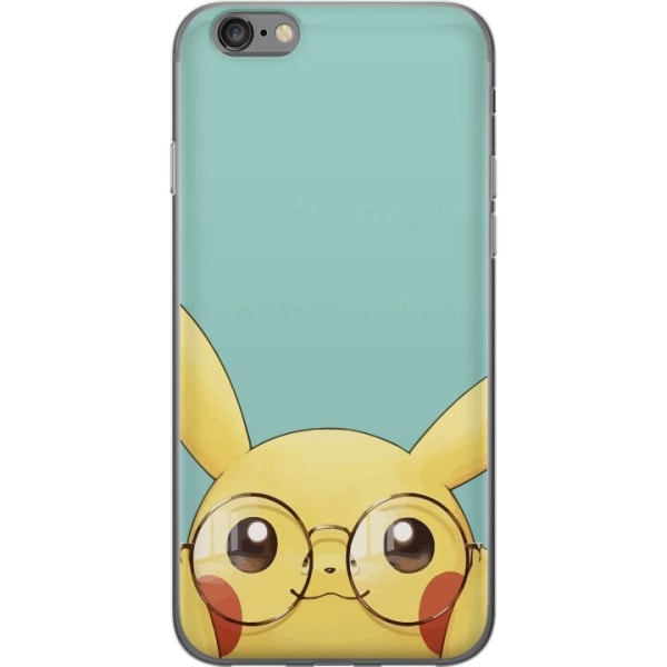 Apple iPhone 6 Gennemsigtig cover Pikachu briller