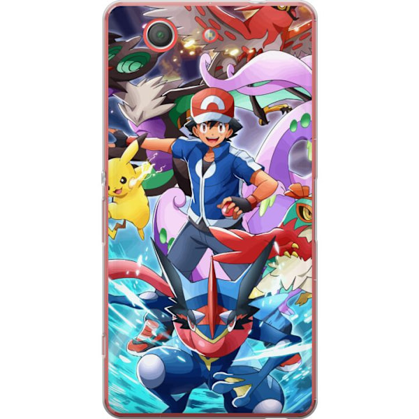 Sony Xperia Z3 Compact Gennemsigtig cover Pokemon