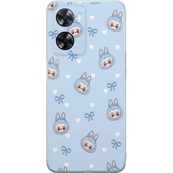 OnePlus Nord N20 SE Läpinäkyvä kuori Labubu Tuli Henki