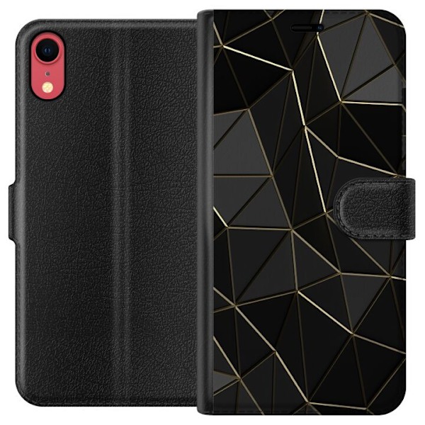 Apple iPhone XR Tegnebogsetui Midnat
