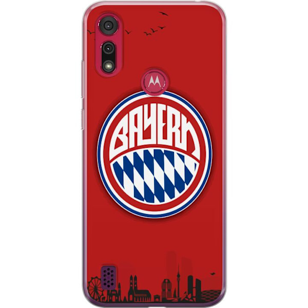 Motorola Moto E6s (2020) Läpinäkyvä kuori FC Bayern Münche