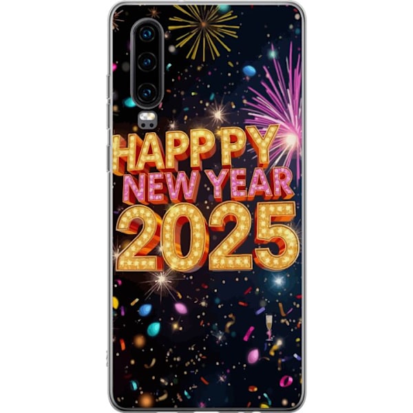 Huawei P30 Gennemsigtig cover Nytår 2025