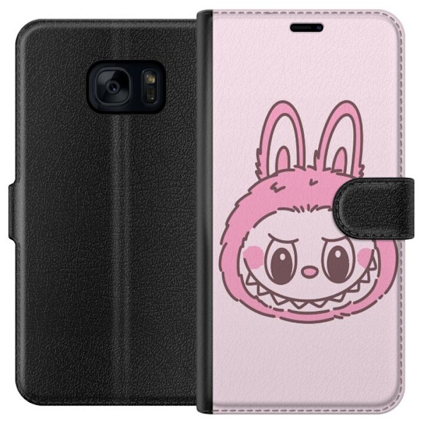 Samsung Galaxy S7 Plånboksfodral Labubu Zodiac Bunny Edition