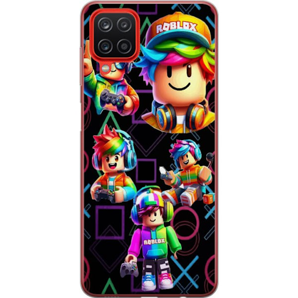 Samsung Galaxy A12 Gennemsigtig cover Roblox