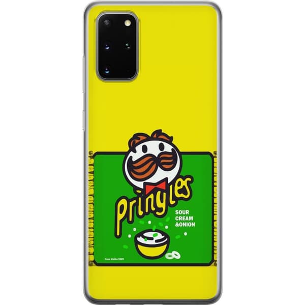 Kompatibelt Mobildeksel til Samsung Galaxy S20+ Pringles gul