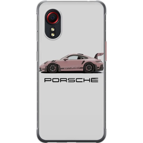 Samsung Galaxy Xcover 5 Gjennomsiktig deksel Porsche 911 Pink