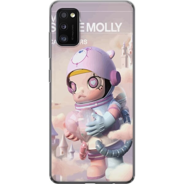 Samsung Galaxy A41 Gennemsigtig cover Mega Space Molly Care Bears Series - Share Bear Edition