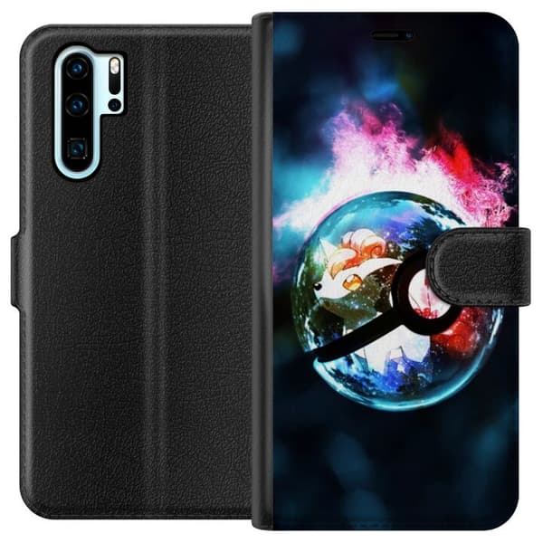 Kompatibelt Lommeboketui til Huawei P30 Pro Pokémon GO