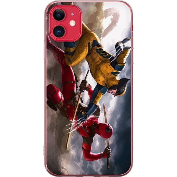 Kompatibelt Mobilskal till Apple iPhone 11 Wolverine Deadpool