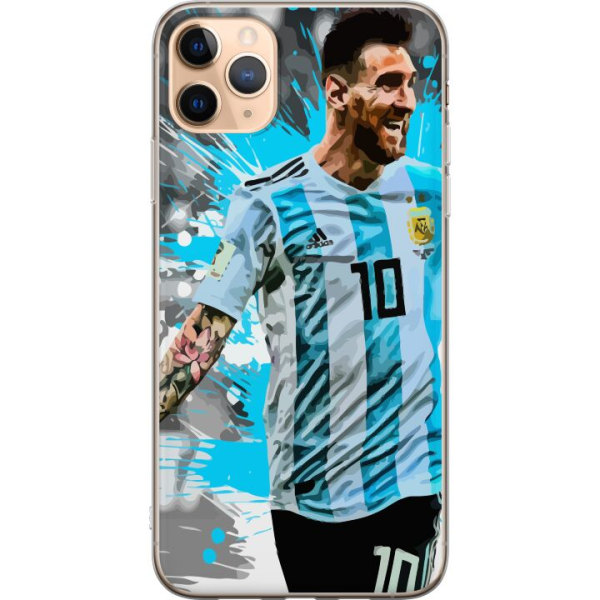 Apple iPhone 11 Pro Max Gennemsigtig cover Lionel Messi