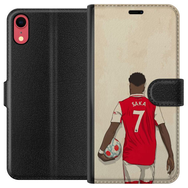 Apple iPhone XR Tegnebogsetui Arsenal FC Fodbold Arsenal FC Motiv Spiller Premier League England Populær Sport Fodboldstjerne London