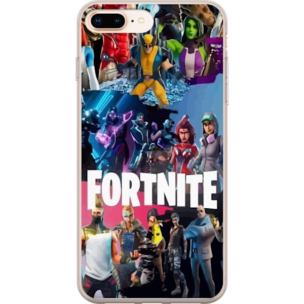 Apple iPhone 7 Plus Genomskinligt Skal Fortnite