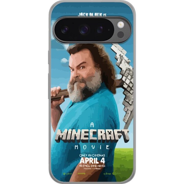 Google Pixel 9 Pro XL Genomskinligt Skal A Minecraft Movie