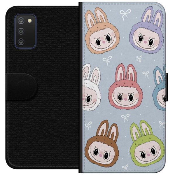 Samsung Galaxy A03s Lommeboketui Pastel Labubu