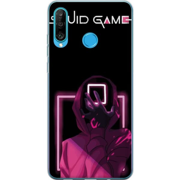 Kompatibelt Mobilskal till Huawei P30 lite Squid Game 2 - Gissa