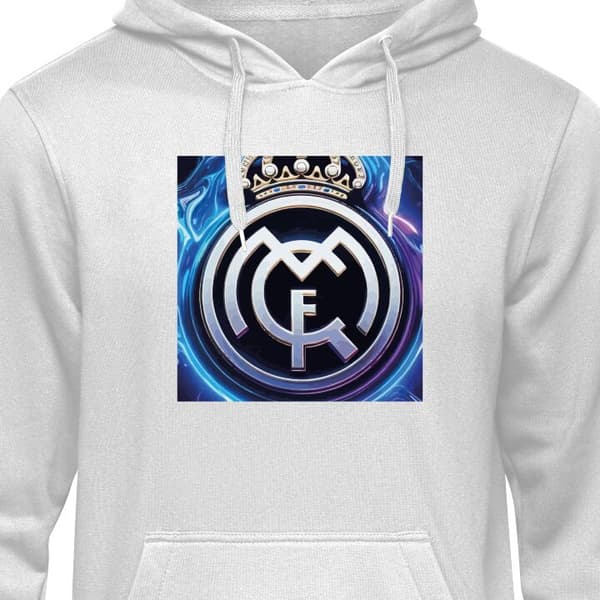 Børne Hoodie Grå 9-11 År Real Madrid grå 9-11 År