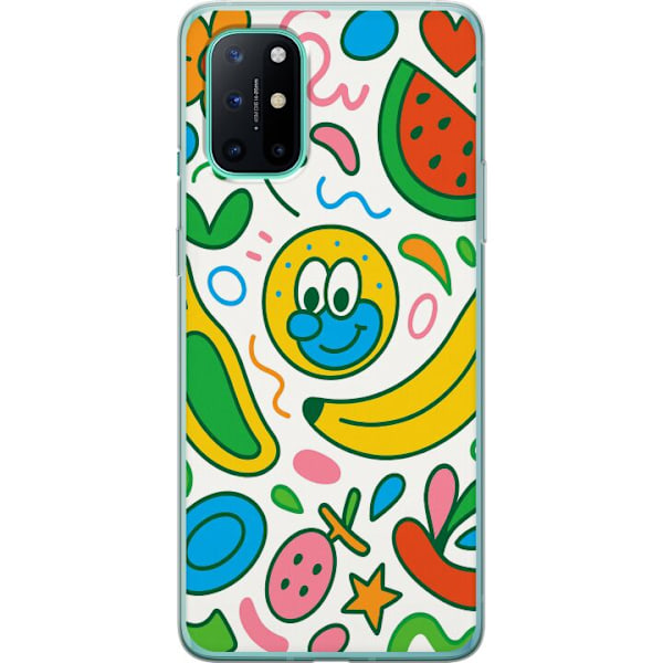 OnePlus 8T Läpinäkyvä kuori Perhosverho