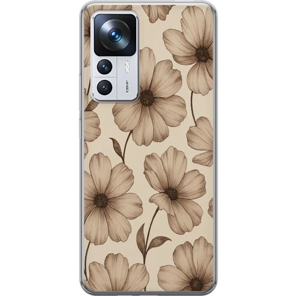 Xiaomi 12T Genomskinligt Skal Pastel Rush