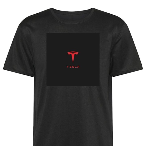 Trenings T-skjorte | Sport T-skjorte for Voksen Tesla svart Medium