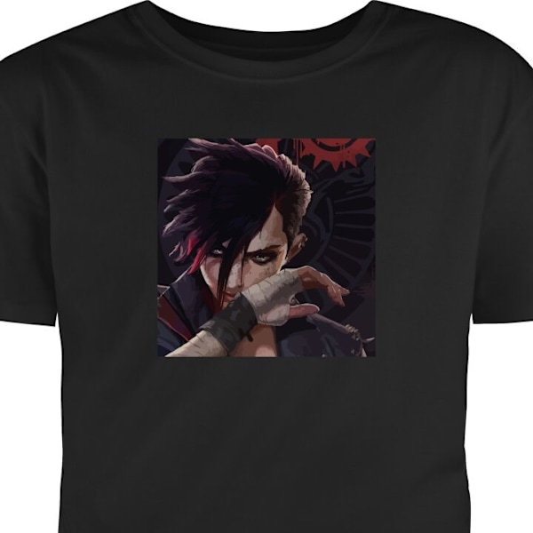 T-shirt til Voksen | Klassisk Voksen T-shirt League of Legends sort XXL