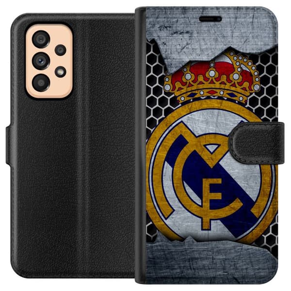 Kompatibelt Plånboksfodral till Samsung Galaxy A53 5G Real Madrid