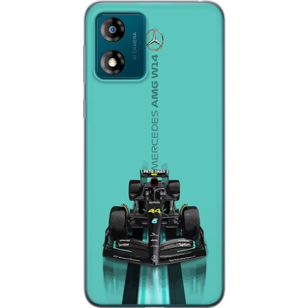 Motorola Moto E13 Gjennomsiktig deksel Mercedes F1