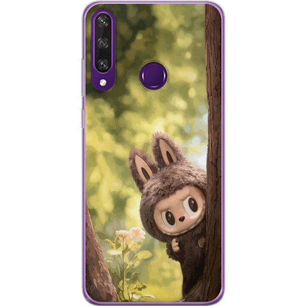 Huawei Y6p Läpinäkyvä kuori Labubu Graffiti Vibes – Katut