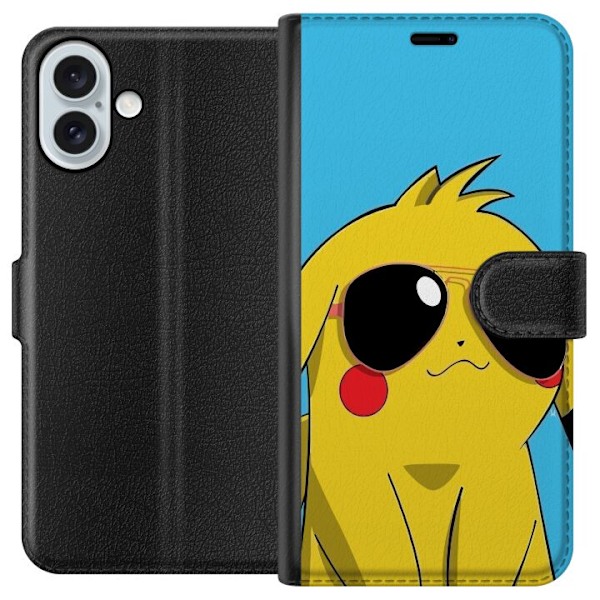 Apple iPhone 16 Plus Tegnebogsetui Pokemon