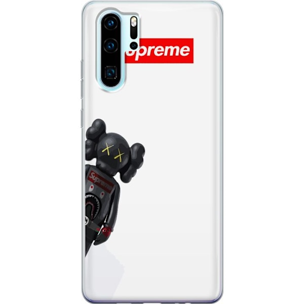 Huawei P30 Pro Läpinäkyvä kuori KAWS Supreme