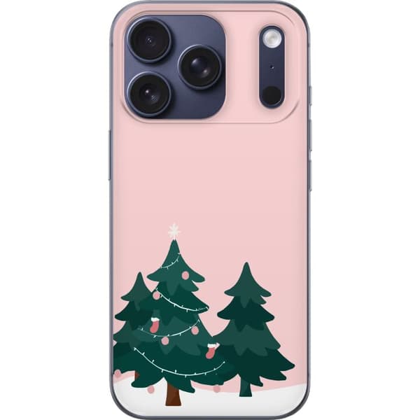 Kompatibelt Mobildeksel til Apple iPhone 17 Pro Graner God Jul