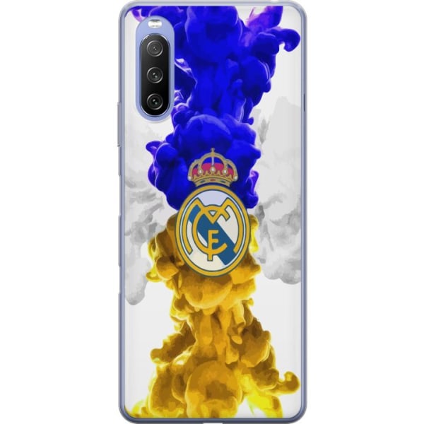 Sony Xperia 10 III Lite Gennemsigtig cover Real Madrid Farver