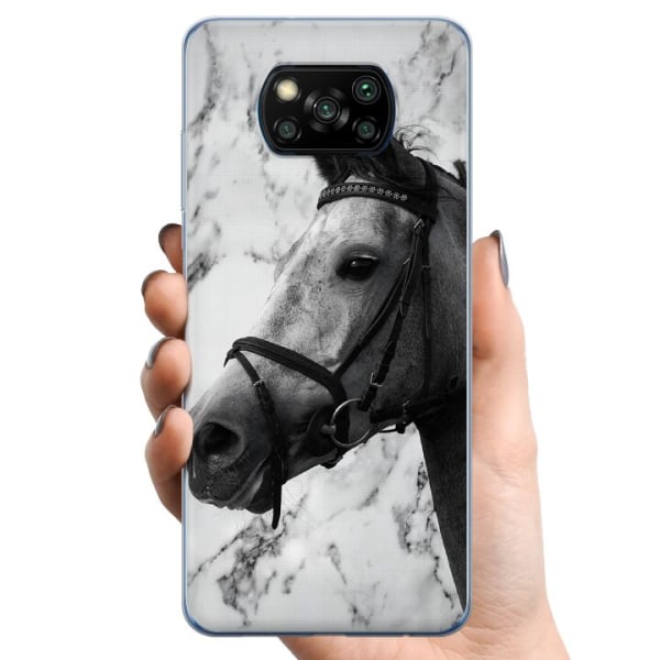 Xiaomi Poco X3 NFC TPU Mobilskal Häst