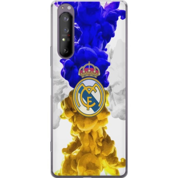 Sony Xperia 1 II Gennemsigtig cover Real Madrid Farver