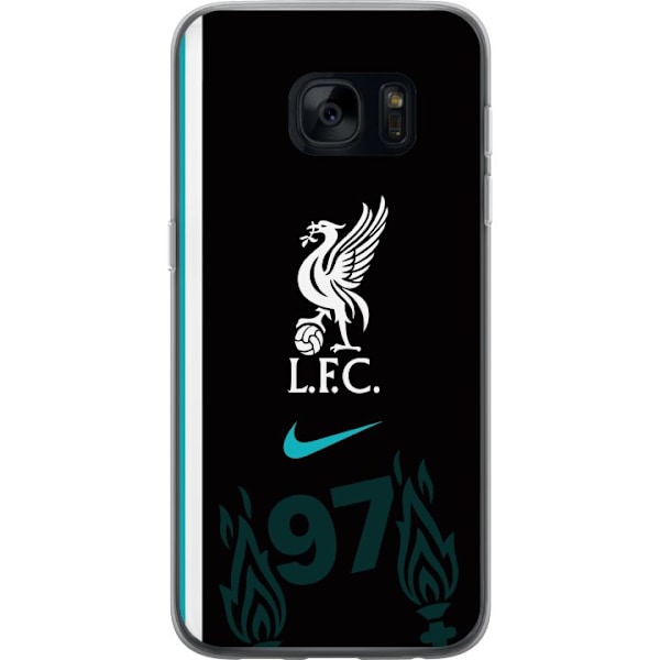 Samsung Galaxy S7 Läpinäkyvä kuori Liverpool FC