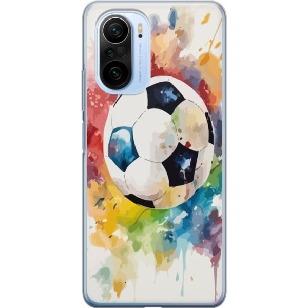 Xiaomi Mi 11i Gennemsigtig cover Fodbold