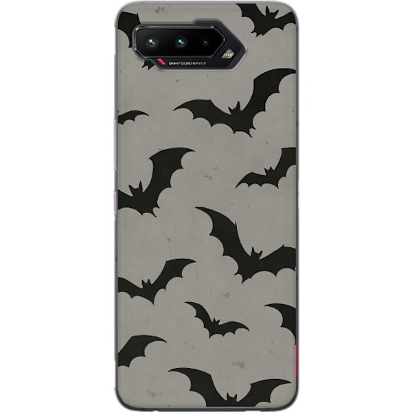 Asus ROG Phone 5 Läpinäkyvä kuori Flutterprint
