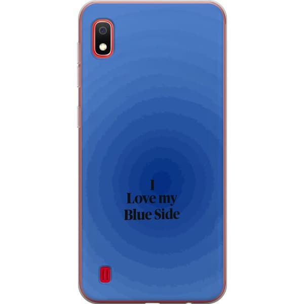 Kompatibelt Mobildeksel til Samsung Galaxy A10 I Love My Blue Side blå