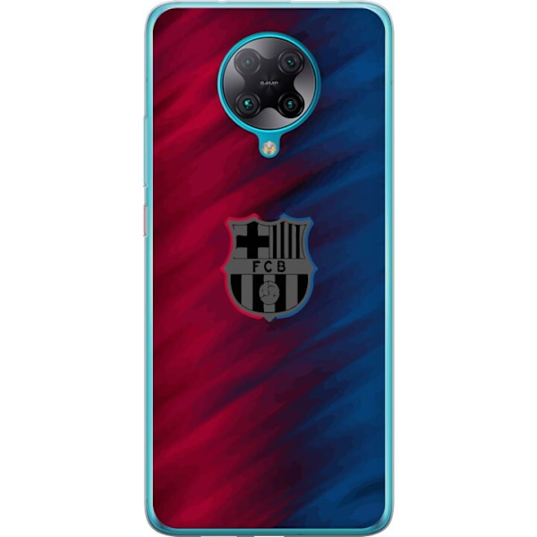 Xiaomi Poco F2 Pro Läpinäkyvä kuori FC Barcelona