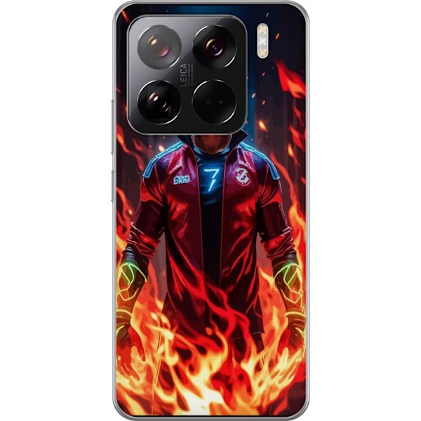 Xiaomi 15 Pro Gjennomsiktig deksel Ronaldo Inferno - fotballhe