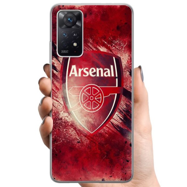Xiaomi Redmi Note 11 Pro 5G TPU Mobilskal Arsenal Football