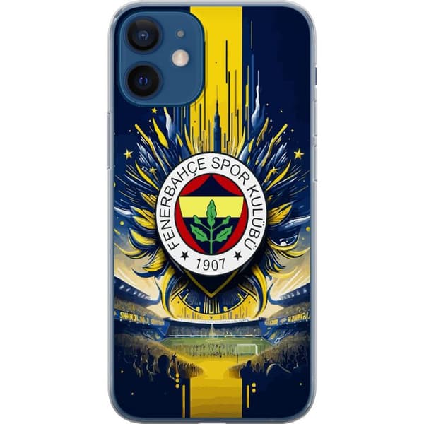Kompatibelt Mobilskal till Apple iPhone 12 mini Fenerbahçe SK