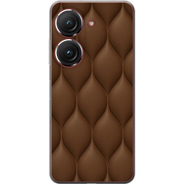 Asus Zenfone 9 Genomskinligt Skal Cocoa Scales