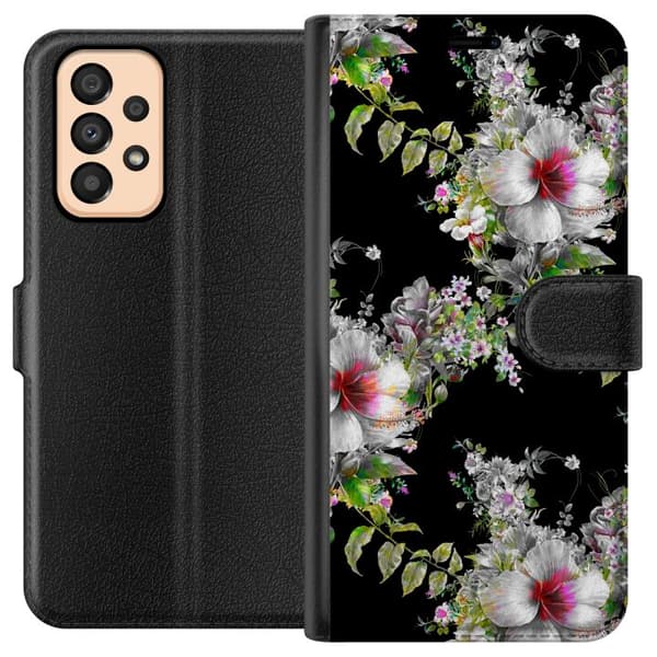 Kompatibelt Plånboksfodral till Samsung Galaxy A33 5G Flower star