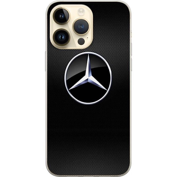 Apple iPhone 15 Pro Max Genomskinligt Skal Mercedes