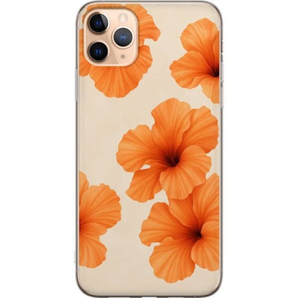 Apple iPhone 11 Pro Max Gennemsigtig cover Papaya Punch